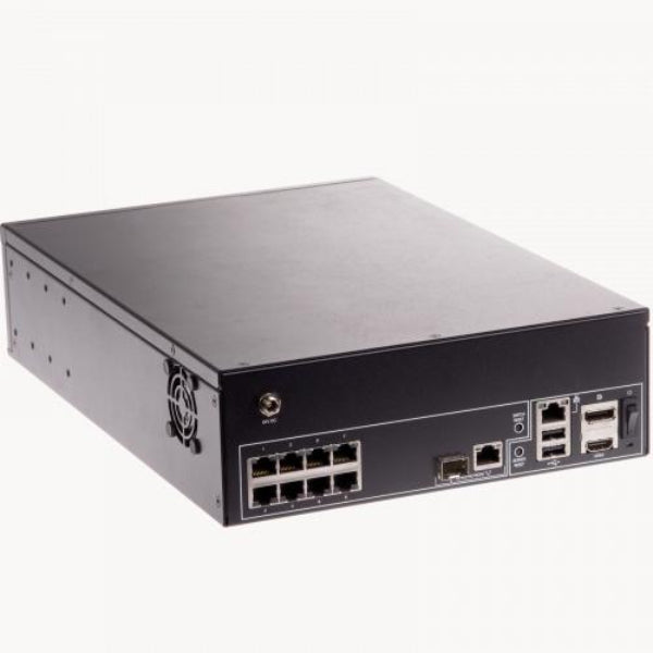 AXIS S2208 8-Channel Recorder (01580-006) - 4TB Storage, Preloaded with AXIS Camera Station, Integrated PoE Switch