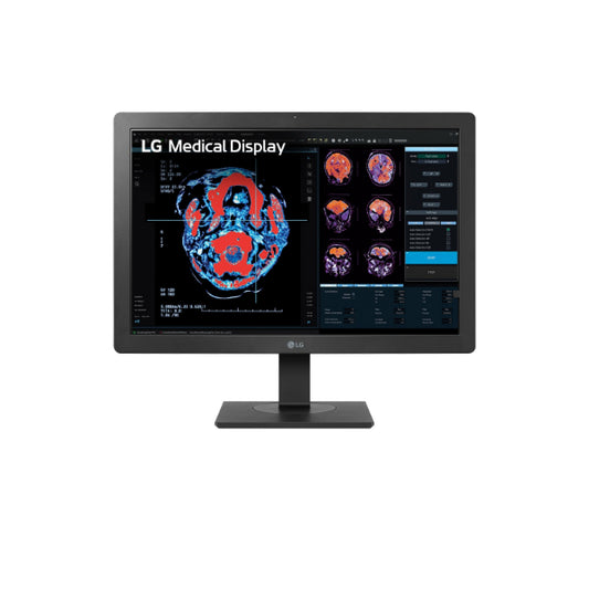 LG 24" Clinical Review Monitor with Calibration Sensor (24HR513C-B) - 2MP, 16:10 Aspect Ratio, 5-Year Warranty