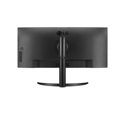 LG 34" WQHD Curved IPS LED Monitor (34WQ75C-B) - 3440 x 1440, 21:9 Aspect Ratio, HDMI (2), DisplayPort, USB-C 90W, LAN, Built-in Speakers, Height Adjustable, 3-Year Warranty