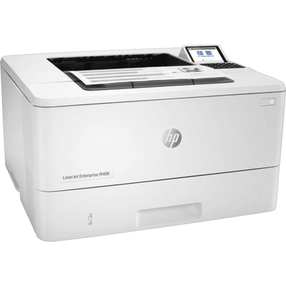HP LaserJet Enterprise M406dn Mono Printer (3PZ15A) - Single Function, Network-Ready, 38 ppm