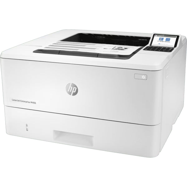 HP LaserJet Enterprise M406dn Mono Printer (3PZ15A) - Single Function, Network-Ready, 38 ppm