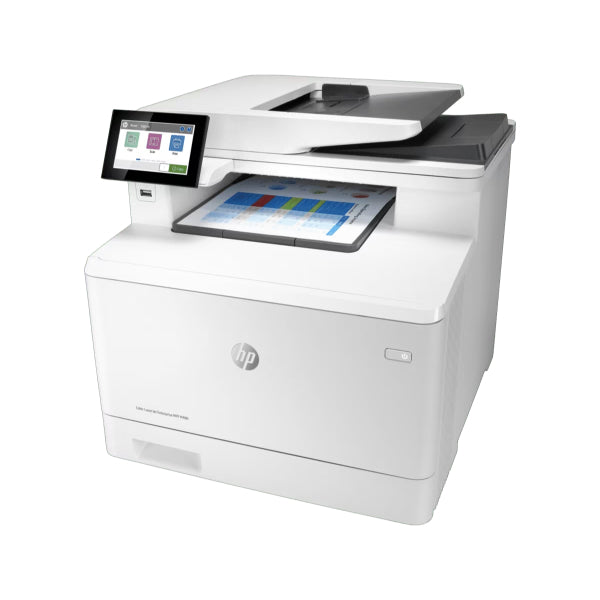 HP Color LaserJet Enterprise MFP M480f (3QA55A) - Multifunction Printer, 27 ppm, Print/Copy/Scan/Fax, Network-Ready, Duplex