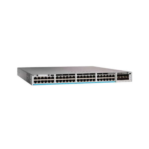 Cisco Catalyst 9300 Network Essentials Switch (C9300-48P-E) - Managed L3 Switch, PoE+, Rack-Mountable