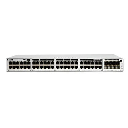 Cisco Catalyst 9300 Network Essentials Switch (C9300-48P-E) - Managed L3 Switch, PoE+, Rack-Mountable