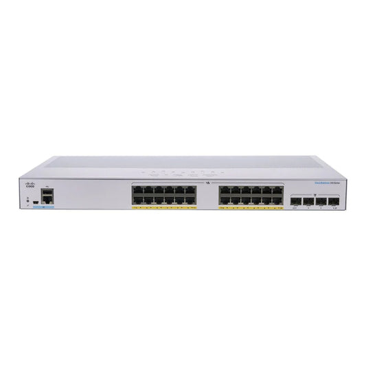 Cisco Business 350 Series 350-24P-4X Switch (CBS350-24P-4X-AU) - Managed L3 Switch, PoE+, Rack-Mountable