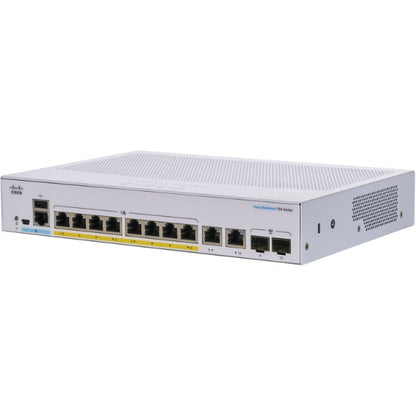 Cisco Business 350 Series 350-8P-2G Switch (CBS350-8P-2G-AU) - Managed L3 Switch, PoE+, Rack-Mountable