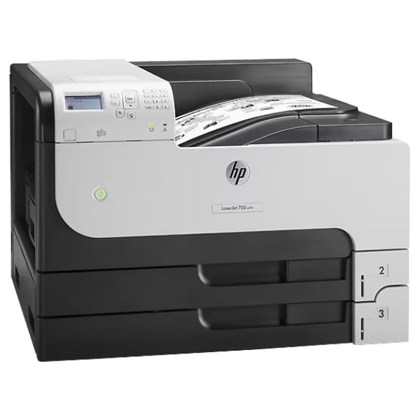 HP LaserJet Enterprise 700 M712dn Mono Printer (CF236A) - Single Function, Network-Ready, A3/A4, 20/41 ppm
