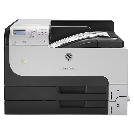 HP LaserJet Enterprise 700 M712dn Mono Printer (CF236A) - Single Function, Network-Ready, A3/A4, 20/41 ppm
