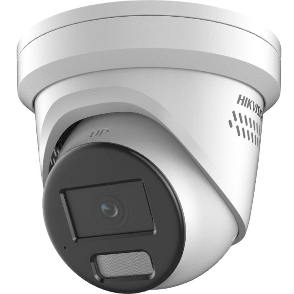 Hikvision Hybrid ColorVu DS-2CD2367G2H-LISU-SL 6MP Turret Camera (DS-2CD2367G2H-LISU-SL) - Strobe, Audio, 2.8mm Lens, 30m IR, Built-in Microphone