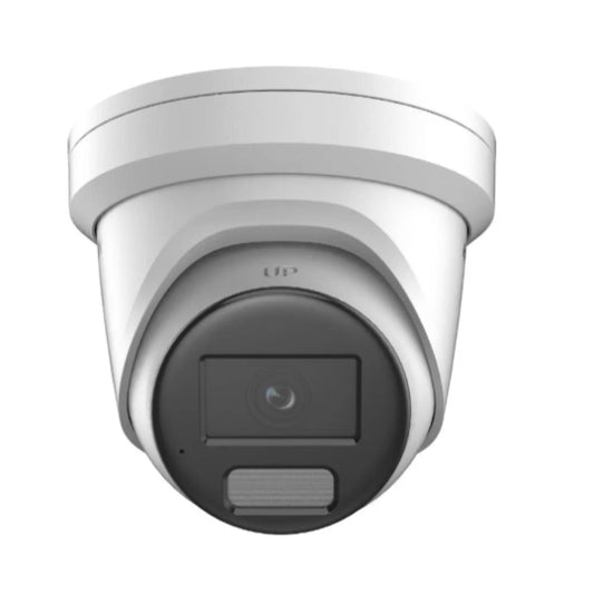 Hikvision Hybrid ColorVu DS-2CD2367G2H-LISU-SL 6MP Turret Camera (DS-2CD2367G2H-LISU-SL) - Strobe, Audio, 2.8mm Lens, 30m IR, Built-in Microphone