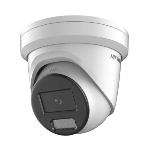 Hikvision Hybrid ColorVu DS-2CD2387G2H-LISU-SL 8MP Turret Camera (DS-2CD2387G2H-LISU-SL) - Strobe, Audio, 2.8mm Lens, 30m IR, Built-in Microphone