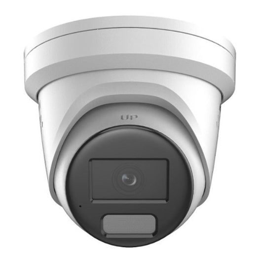 Hikvision Hybrid ColorVu DS-2CD2387G2H-LISU-SL 8MP Turret Camera (DS-2CD2387G2H-LISU-SL) - Strobe, Audio, 2.8mm Lens, 30m IR, Built-in Microphone