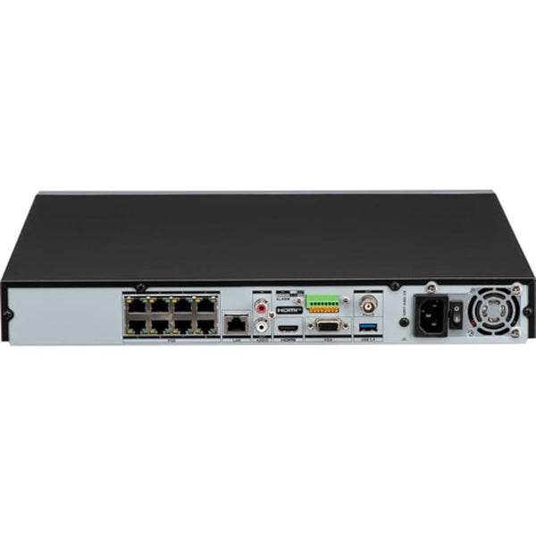 Hikvision Ultra Series DS-7608NI-M2/8P 8CH NVR (DS-7608NI-M2-8P) - 8K, 8 PoE Ports, Dual HDD Support, 32MP