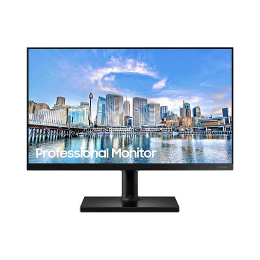 Samsung 24" FHD IPS Monitor (LF24T450FQEXXY) - 1920 x 1080, HDMI (2), DisplayPort, USB (2), Height Adjustable, VESA Mount, 3-Year Warranty