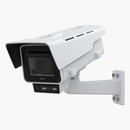 AXIS Q1656-LE 4MP Outdoor Fixed Box Camera (02168-001) - 1/1.8" Sensor, Varifocal 3.9-10mm IR Lens, DLPU, WDR