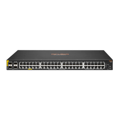 HPE Aruba 6000 48G Class4 PoE 4SFP 370W Switch (R8N85A) - Managed Switch, PoE+, Rack-Mountable