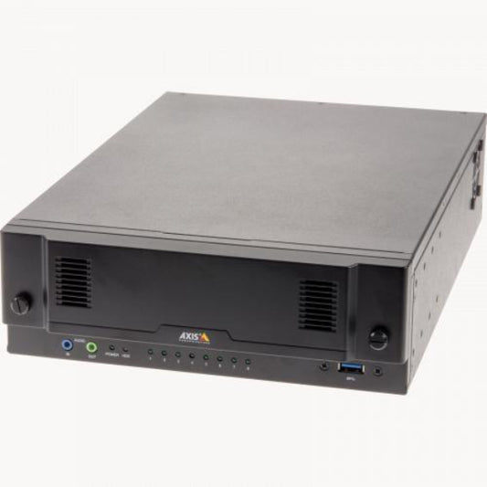 AXIS S2208 8-Channel Recorder (01580-006) - 4TB Storage, Preloaded with AXIS Camera Station, Integrated PoE Switch
