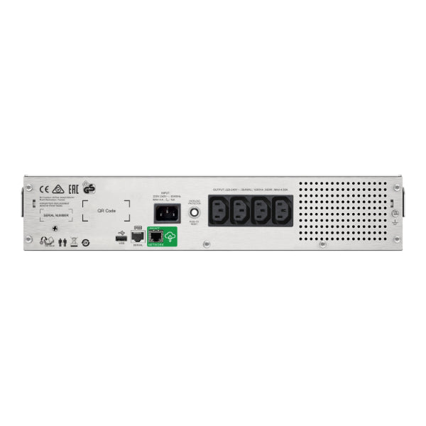 APC Smart-UPS SMC 1500VA Rack Mount (SMC1500I-2UC) - LCD, 2U Rack, SmartConnect, 230V, 2-Year Warranty